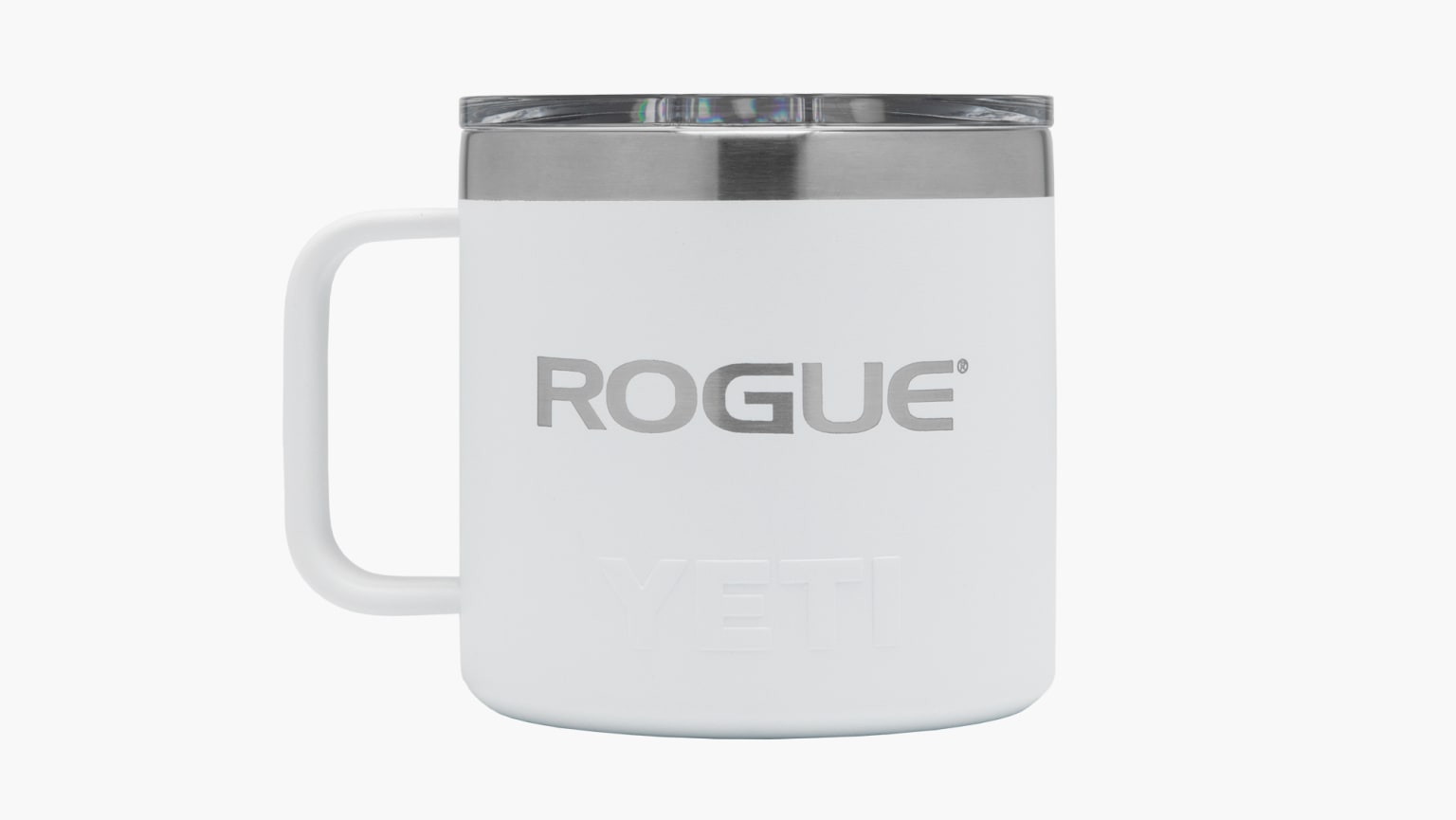 YETI Rambler - 14oz Mug - White | Rogue Fitness